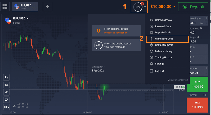 How long does IQ Option withdrawal take 2